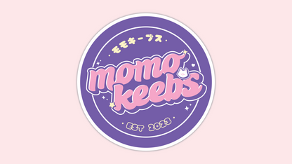 momokeebs logo sticker