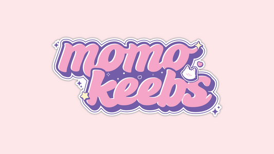 momokeebs logo sticker