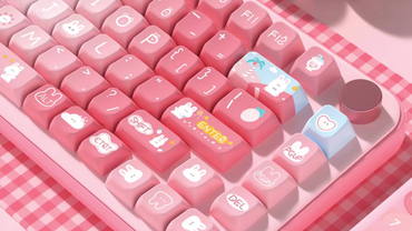 summer bunny keycaps