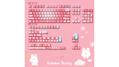 summer bunny keycaps