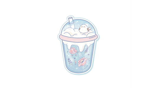 winter frappe sticker