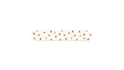 cherry teddy wrist rest