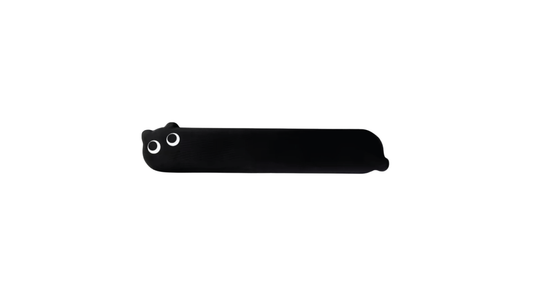 long black cat wrist rest