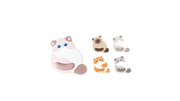 cat mouse rests