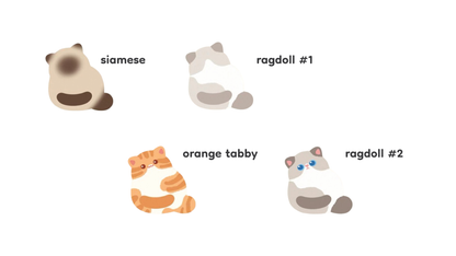 cat mouse rests