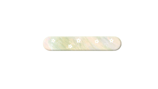 green floral wrist rest