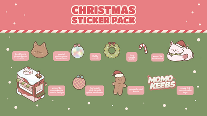 Christmas sticker pack