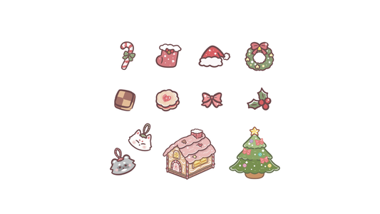 Christmas sticker pack (2025)